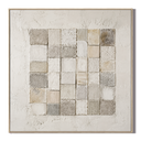 "Tapestry of Silence" – Wabi-Sabi Textured Neutral Abstract Wall Art