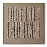 “Tactile Echoes” – Wabi-Sabi Beige Textured Minimalist Acrylic Painting