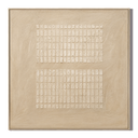 "Silent Horizon" – Wabi-Sabi Earth Tone Textured Horizontal Relief Painting