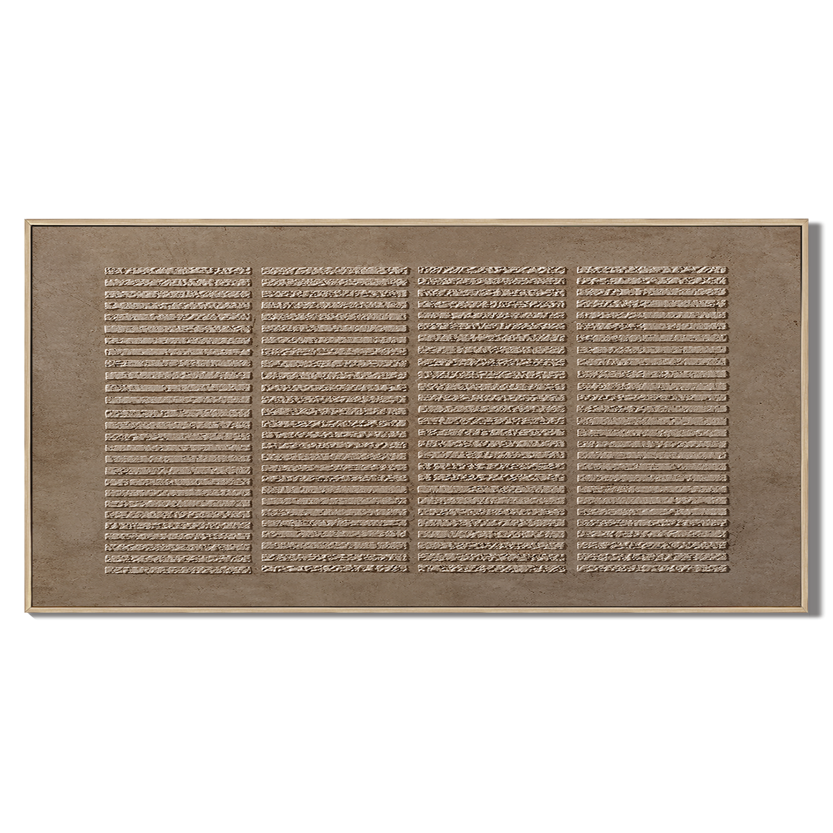 "Echoes of Earth" – Wabi-Sabi Neutral Textured Canvas