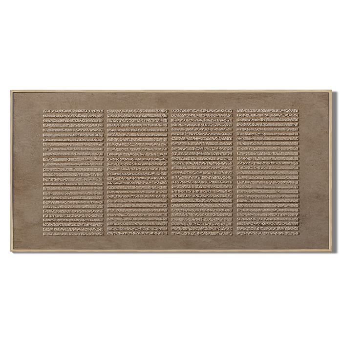 "Echoes of Earth" – Wabi-Sabi Neutral Textured Canvas