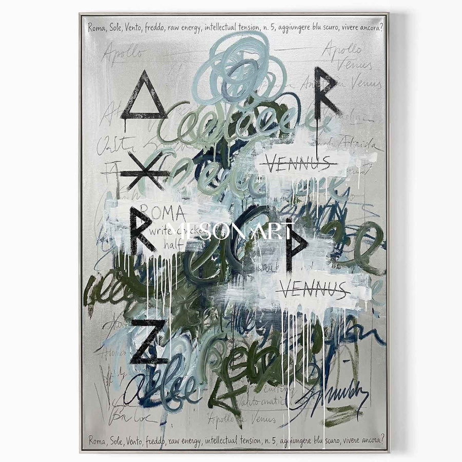 Abstract Graffiti Art #CSQ067
