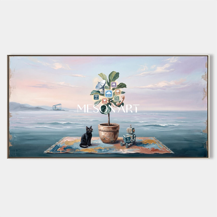 Digital Serenity Horizon #SA133