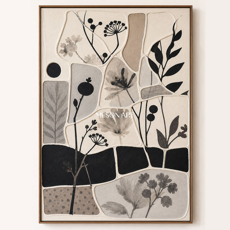 Silent Botanical Mosaic #CSQ151