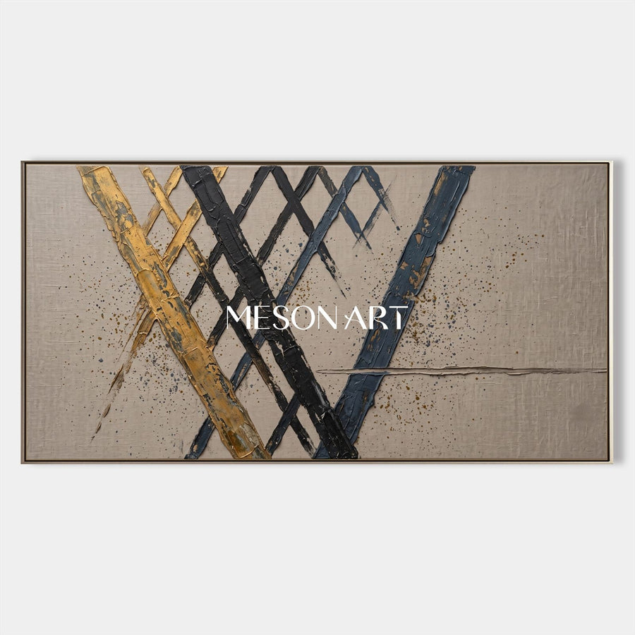 Gilded Geometric Silence #TX711