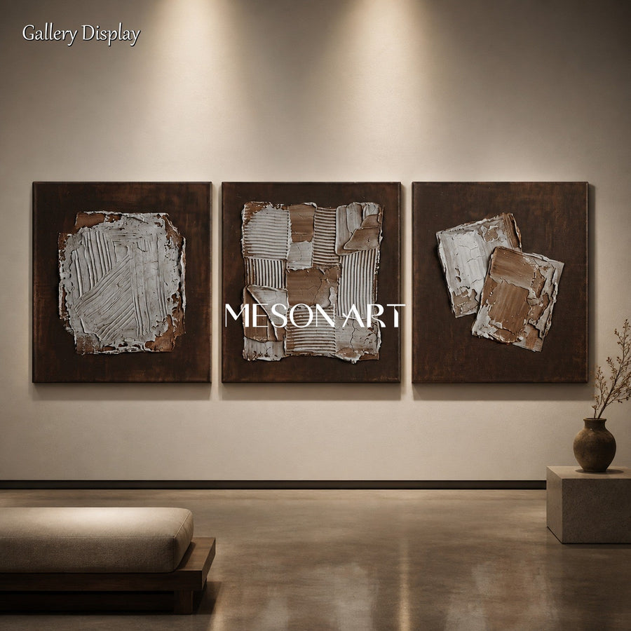 Earthen Silence Triptych #TX697