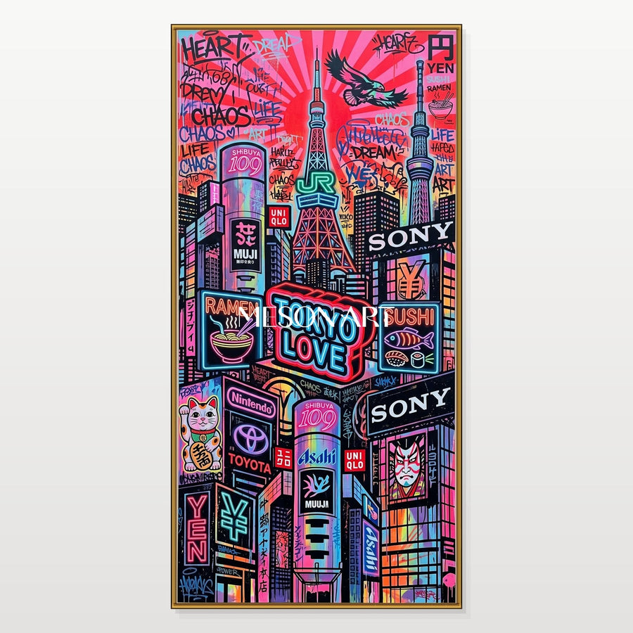 Tokyo Urban Graffiti Art #GA292