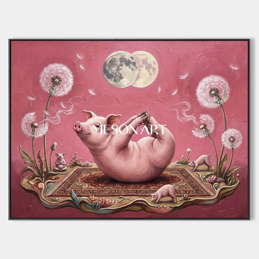 Yoga Pig #SA139