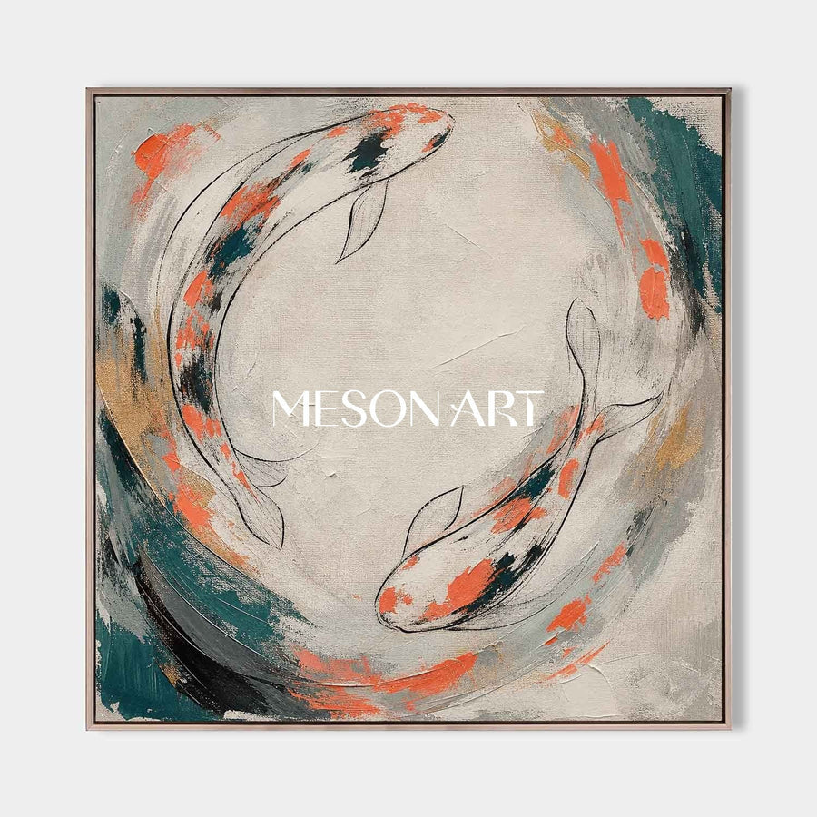 Koi Serenity Circle #MA255