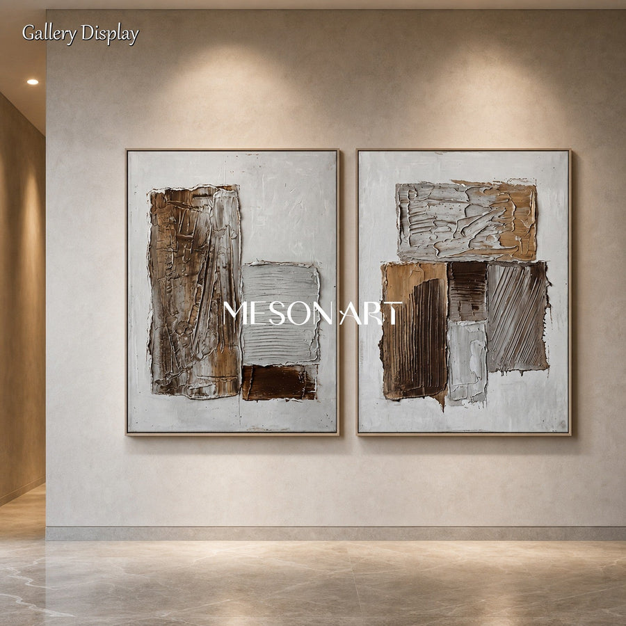 Earthen Silence Diptych #TX768