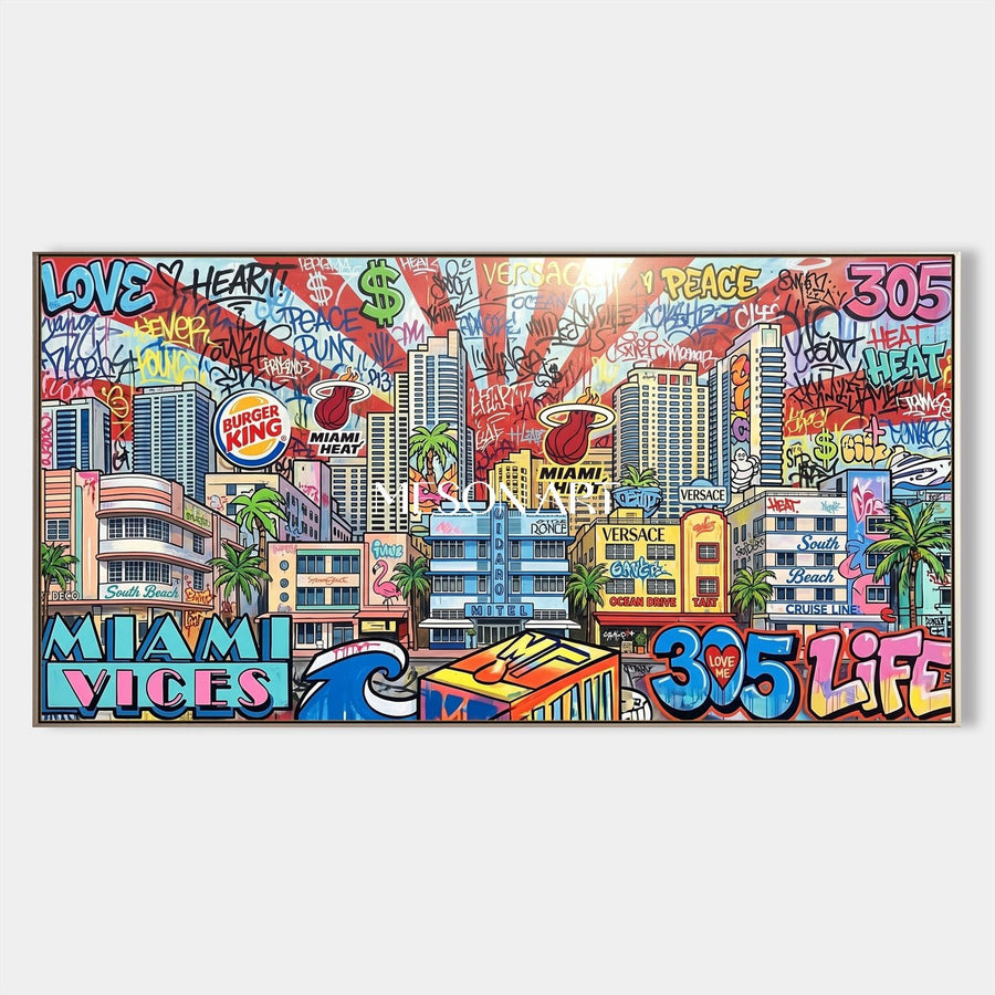 Miami Urban Graffiti Art #GA285