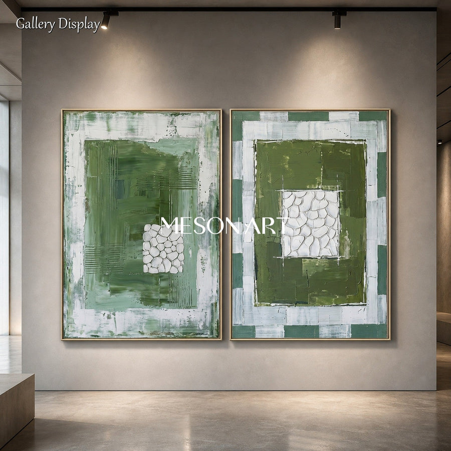 Verdant Geometric Silence #TX702