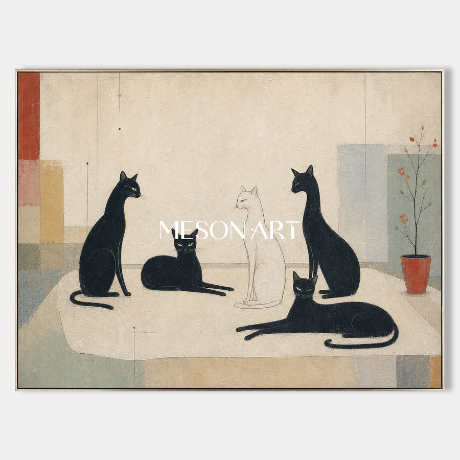 Midnight Feline Gathering #MA325